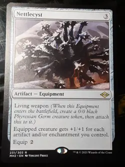 Nettlecyst , Modern Horizons 2 , Near Mint ,MTG, FREE SHIPPING - Image 1