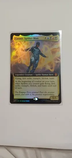 Cosmic Spider-Man | Extended Art | Foil | MTG | SPM | Near Mint | English EN - Image 1