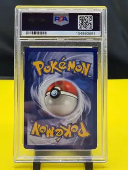Pokemon Chaneira 3/102 Base Set German 1st Edition Holo Chansey PSA 8 - Image 2