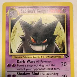 Pokemon TCG Sabrina's Gengar Gym Challenge 29/132 Non-Holo Rare Card LP-NM - Image 3