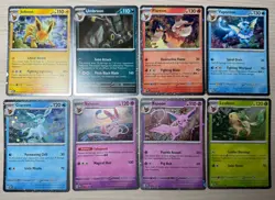 Pokemon Prismatic Evolutions Costco Cosmo Promo Cards (8 Cards Total) - #03 - Image 1