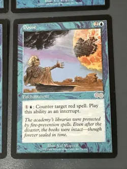 Douse X4 Urza’s Saga Ex/NM Condition See Pics Front/back - Image 2