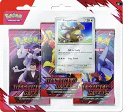 Pokemon Destined Rivals 3 Pack Blister - Image 1