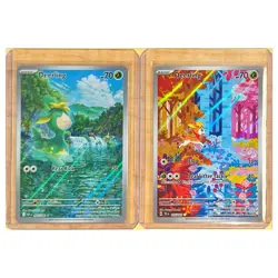 Pokemon TCG 165/162 Deerling Illustration Rare & 091/086 Deerling IR Lot x2 MINT - Image 1