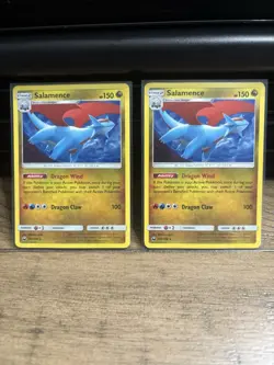 2 Pokemon TCG Salamence 106/168 Cosmos Holo Rare Sun & Moon Promo SM - Image 1