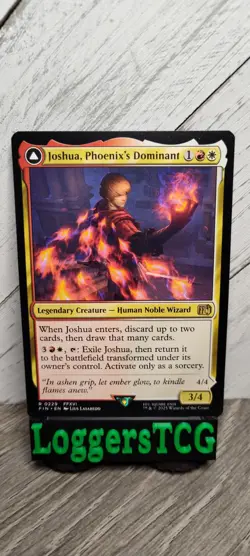 MTG Joshua, Phoenix's Dominant / FIN 0229 Final Fantasy R NM - Image 1