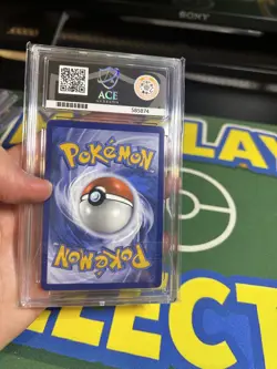 Team Rocket's Mewtwo 213/182 Destined Rivals Pokemon TCG Ace 10 Perfect Grades - Image 2
