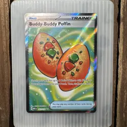 Pokemon TCG - Mega Evolution - Buddy-Buddy Poffin #167/132 - Near Mint - Image 1