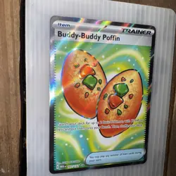 Pokemon TCG - Mega Evolution - Buddy-Buddy Poffin #167/132 - Near Mint - Image 3