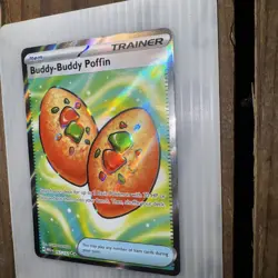 Pokemon TCG - Mega Evolution - Buddy-Buddy Poffin #167/132 - Near Mint - Image 4