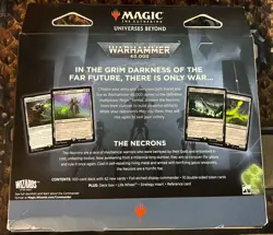 Universes Beyond Warhammer 40,000 Necron Dynasties Commander Deck Sealed 2022 F5 - Image 2