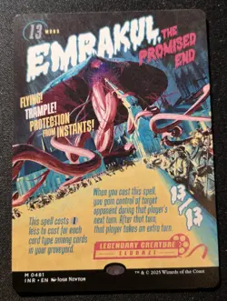 Emrakul, The Promised End - Showcase - Poster INR - MTG - NM - EN - 0481 - Image 1