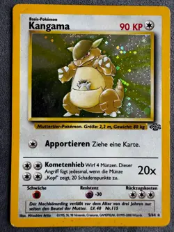 1999-2000 Pokemon KANGAMA HOLO Swirl Dschungel 5/64 WOTC DE - Image 1