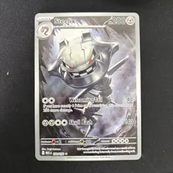 Steelix 150/132 Illustration Rare Pokemon Mega Evolution English NM - Image 1