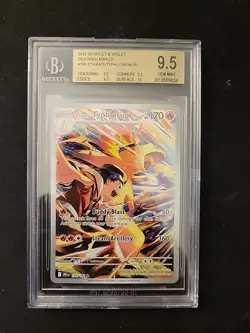 Pokemon Destined Rival - Ethan's Typhlosion 190/182 IR BGS 9.5 GEM MINT (EN) - Image 1