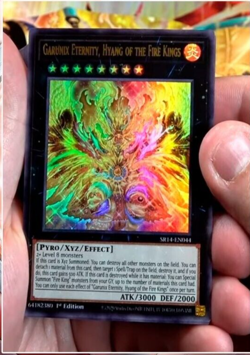 Garunix Eternity, Hyang of the Fire Kings Yu-Gi-Oh! SR14-EN044 1st Ultra Rare - Image 1