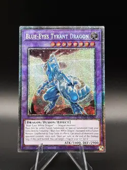 Yu-Gi-Oh! Blue-Eyes Tyrant Dragon MP25-EN042 Starlight Rare 1st Ed *Pack Fresh* - Image 1
