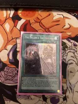 The Fallen & The Virtuous Near Mint Starlight Rare 1st Edition Yu-Gi-Oh TCG - Image 1