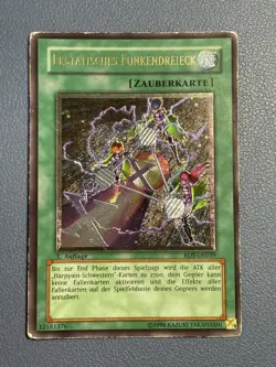 Yu-Gi-Oh! Ekstatisches Funkendreieck RDS Ultimate Rare 1.Edition (1st) UMR - Image 1