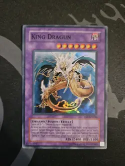 King Dragun FET-EN036 Flaming Eternity Unlimited Super Rare NM - Image 1