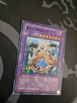 King Dragun FET-EN036 Flaming Eternity Unlimited Super Rare NM - Image 2