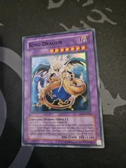 King Dragun FET-EN036 Flaming Eternity Unlimited Super Rare NM - Image 3