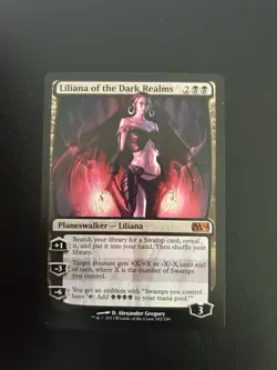 Liliana of the Dark Realms Mtg Core Set 2014 (M14) Regular Mythic Rare 102/249 - Image 1
