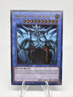Yu-Gi-Oh! - Obelisk the Tormentor 2010 LC01-EN001 Ultra Rare Limited Edition - Image 1