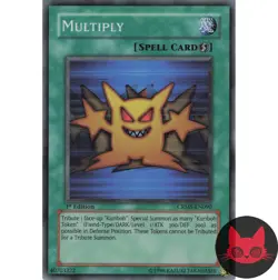 Yugioh Multiply CRMS-EN090 Super Rare 1st Edition LP - Image 1