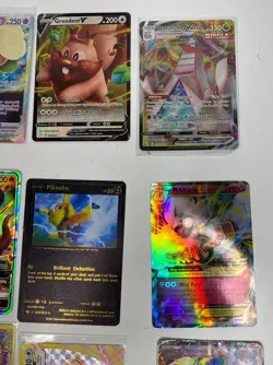 Pokemon 16 Holo Card Lot With Book Case - Pikachu, Maltaria, Nidoking, Machap - Image 4