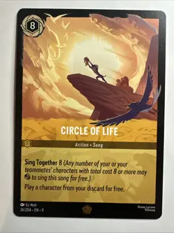 Circle of Life 26/204 Fabled Regular Disney Lorcana Card NM (A) - Image 1