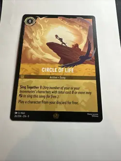 Circle of Life 26/204 Fabled Regular Disney Lorcana Card NM (A) - Image 2