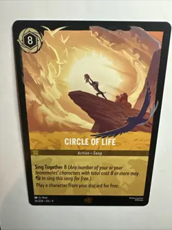 Circle of Life 26/204 Fabled Regular Disney Lorcana Card NM (A) - Image 3