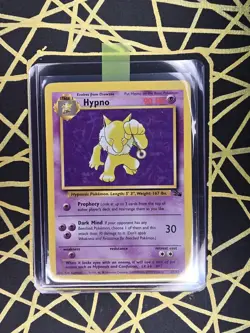 🔥 Hypno 23/62 🔥 Original Non Holo Rare Fossil Set Pokemon Card WOTC TCG 1999 - Image 1