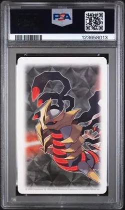 PSA 10 GEM MINT 2009 Pokemon Platinum Playing Card Dialga King of Clubs - Image 2
