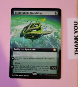 Exploration Broodship (Extended Art) Commander: Edge of Eternities Regular - Image 1