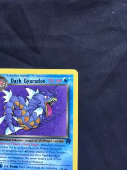 Pokemon Cards: Team Rocket 1st Edition Rare: Dark Gyarados 25/82 - Image 3