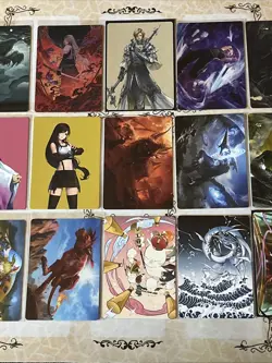 Final Fantasy Magic The Gathering Borderless Art Card Lot 27x N/M Cards No Dupes - Image 3