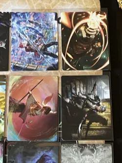 Final Fantasy Magic The Gathering Borderless Art Card Lot 27x N/M Cards No Dupes - Image 5