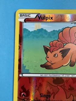 • Vulpix • Reverse Holo 18/124 NM Dragon Exalted 2012 Pokemon Card - Image 2