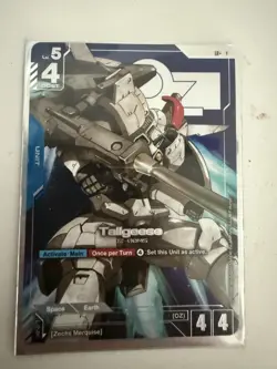 Gundam Card Game Tallgeese ST02-006 LR+ English Alt Art - Image 1
