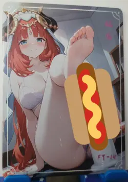 Nilou Genshin FT Card Goddess Story Under the Nightgown Waifu FT-14 - Image 1