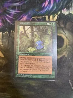 Primal Order Homelands RARE MTG 1995 Magic the Gathering CARD Enchantment - Image 1