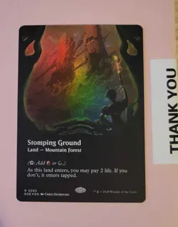 Stomping Ground (Borderless) Edge of Eternities Foil - Image 1