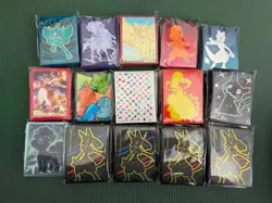 Pokemon TCG ETB Card Sleeves Lot of 26 Factory Sealed - Image 1