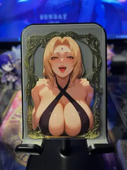 Goddess Story Metal Card Serialized Anime Waifu Random Serial # - Image 1