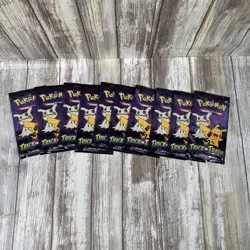 10 Pack Pokemon TCG Trick or Trade Booster Packs 2023 Halloween Card Lot Bundle - Image 1