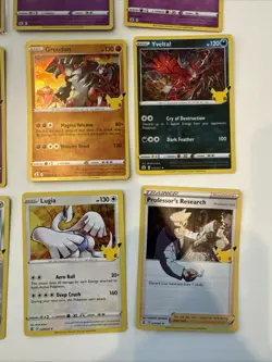 2021 Pokemon Celebrations Complete Holo Set Including Mew-All Cards NM Condition - Image 4