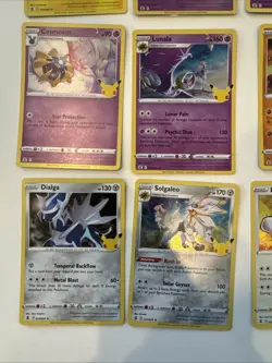 2021 Pokemon Celebrations Complete Holo Set Including Mew-All Cards NM Condition - Image 5