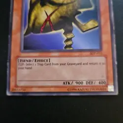 Yu-Gi-Oh TCG Mask Of Darkness SDP-013 Unlimited Regular Common Card MP TCG CCG - Image 3